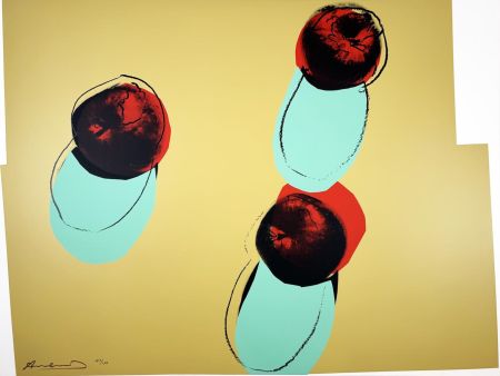 Screenprint Warhol - Space Fruits: Apples, II.200 from the Space Fruits: Still Lifes portfolio