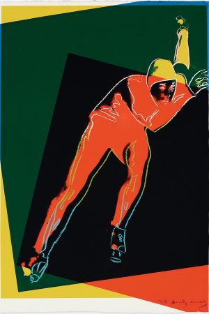 Screenprint Warhol - Speed Skater (FS II.303) Trial Proof