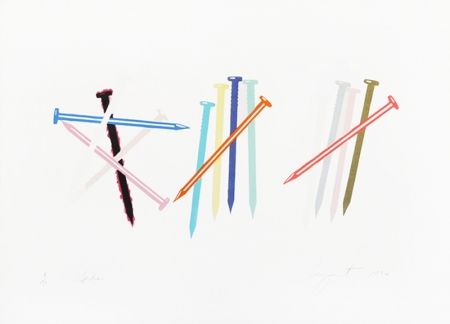 Lithograph Rosenquist - SPIKES