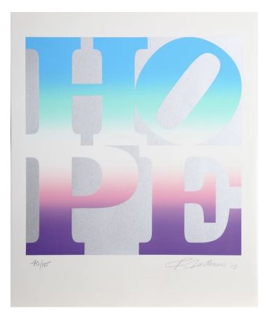 Screenprint Indiana - Spring, from Four Seasons of Hope