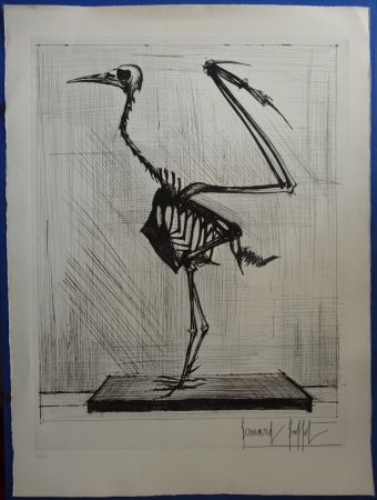 Drypoint Buffet - Squelette d'oiseau