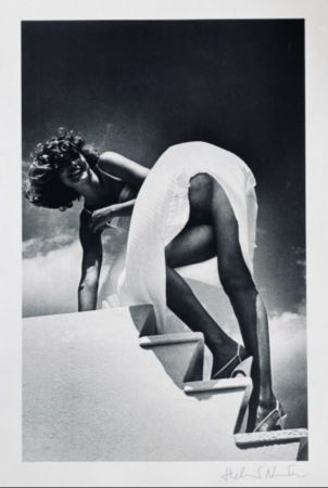 Photography Newton - St Jean Cap Ferrat 1978