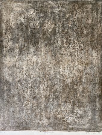 Lithograph Dubuffet - Stagnation