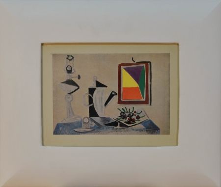Lithograph Picasso - Still Life (Nature morte au miroir)