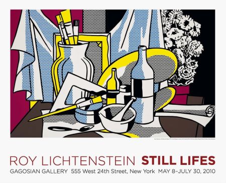 Poster Lichtenstein - Still Life with Palette