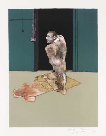 Lithograph Bacon - Study for a portrait of John Edwards
