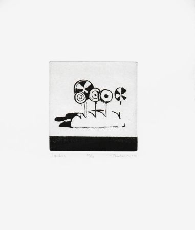 Aquatint Thiebaud - Suckers