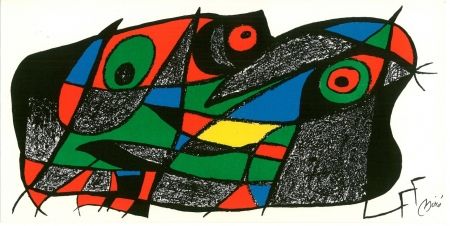 Lithograph Miró - Suecia
