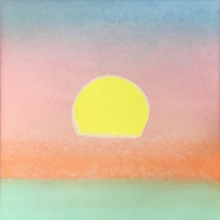 Screenprint Warhol - Sunset (FS II.85) (Unique