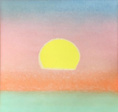 Screenprint Warhol - Sunset (FS II.85) (Unique)