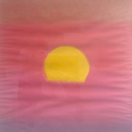Screenprint Warhol - Sunset (Purple/Pink/Yellow)