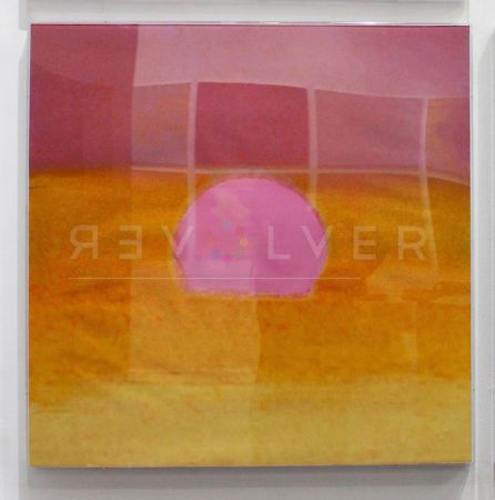 Screenprint Warhol - Sunset (Unique) (Pink/Yellow)