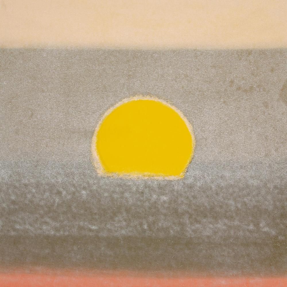 Screenprint Warhol - Sunset (Yellow)