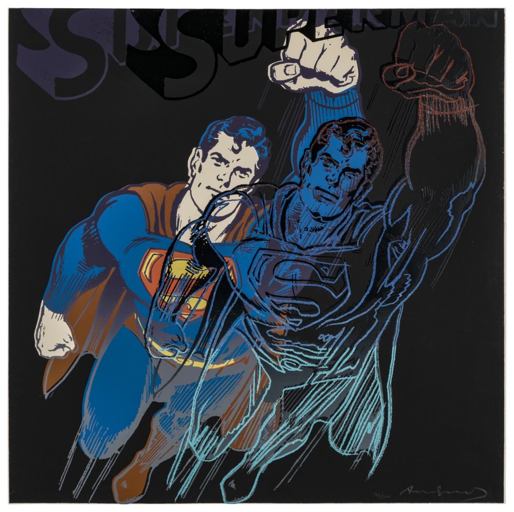 Screenprint Warhol - Superman (FS II.260)