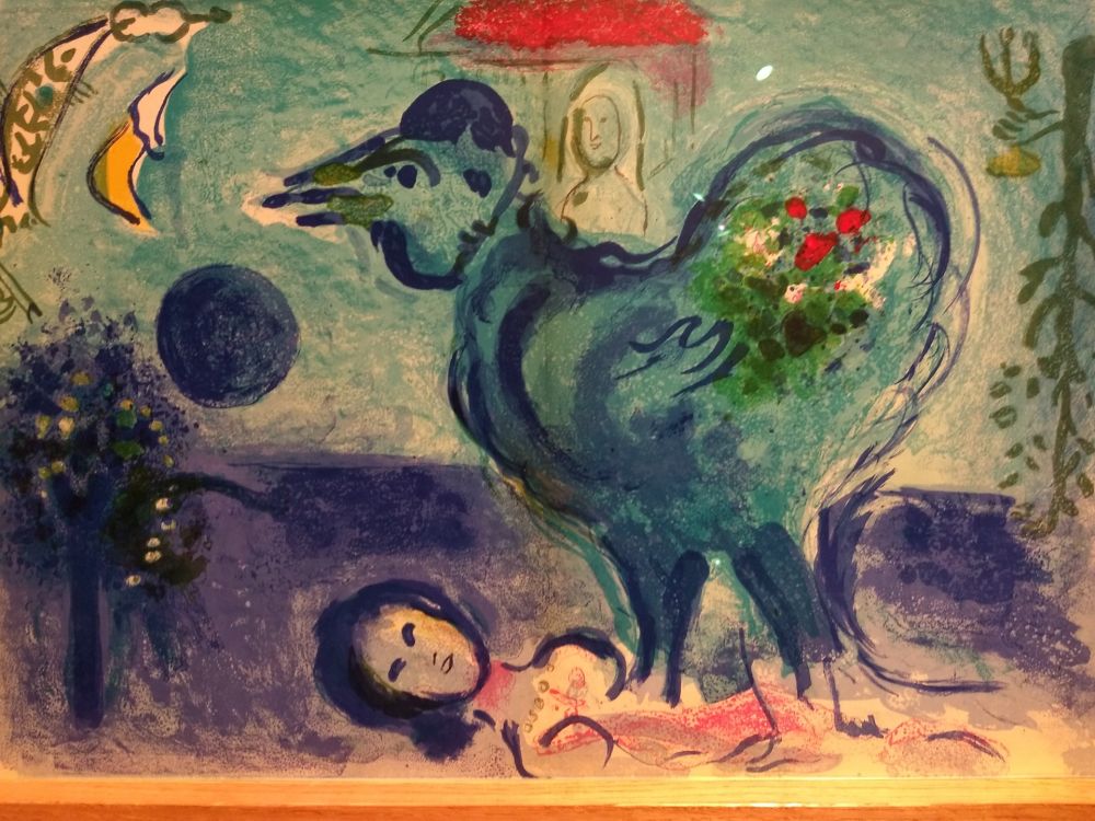 Illustrated Book Chagall - Sur quatre murs