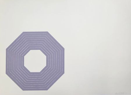 Lithograph Stella - Sydney Guberman (from the Purple Series)