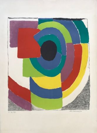 Lithograph Delaunay - Syncopée 