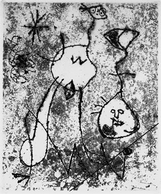 Etching Miró - Série V