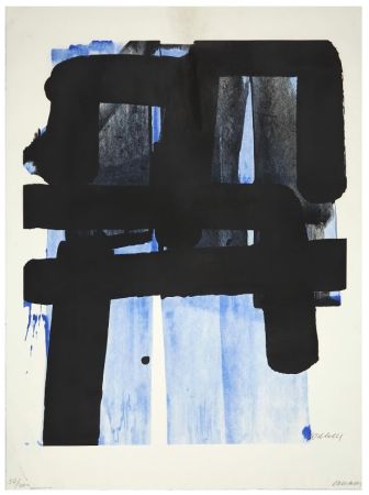 Screenprint Soulages - Sérigraphie N°2