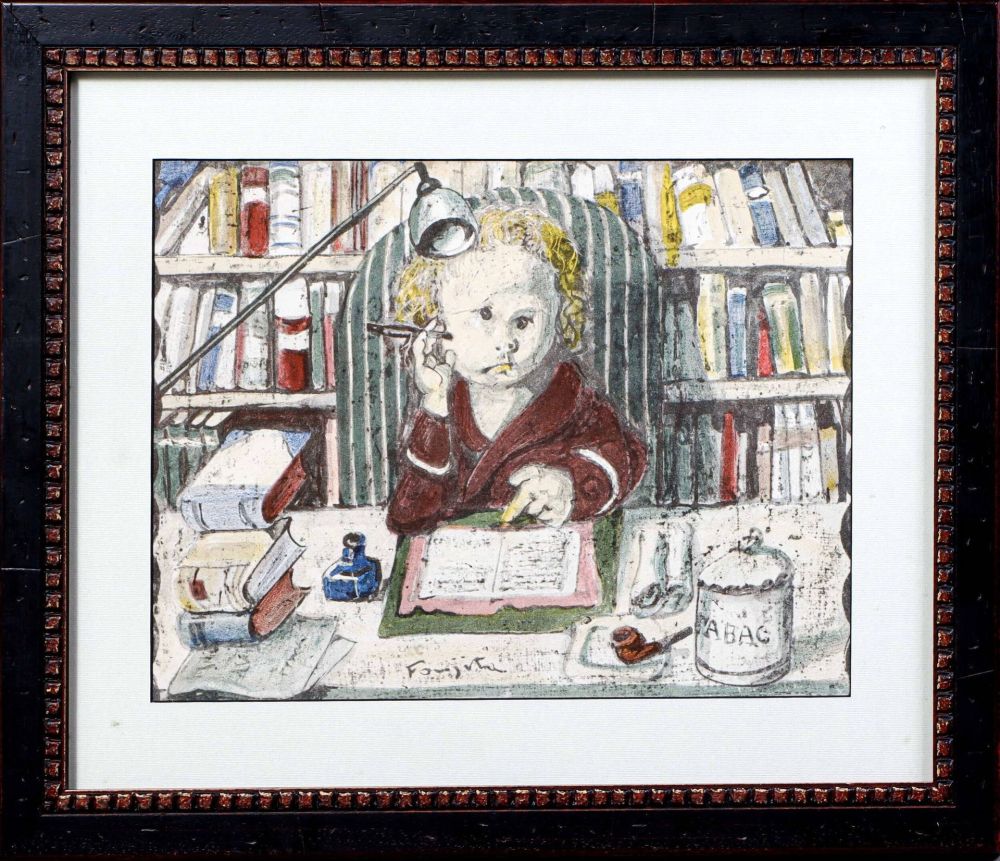 Lithograph Foujita - 