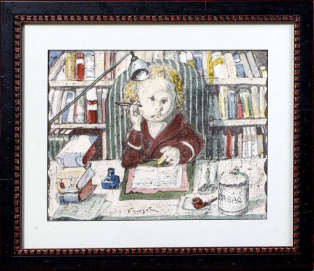 Lithograph Foujita - 