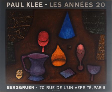Illustrated Book Klee - Table aux dés (les années 20)