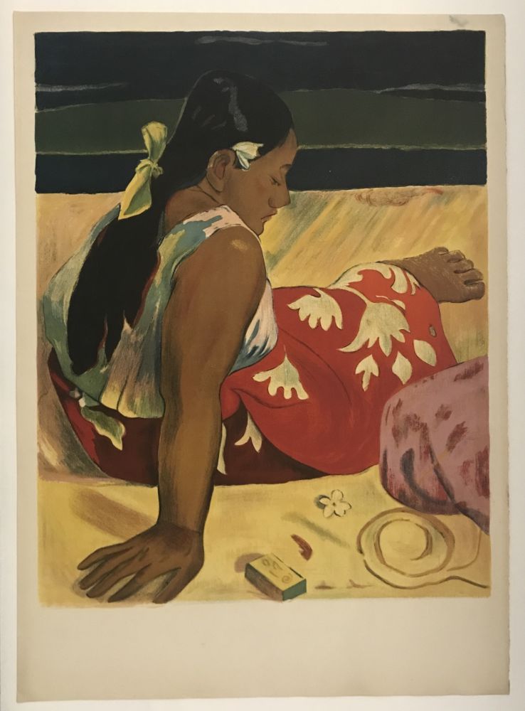 Lithograph Gauguin - Tahitian Women