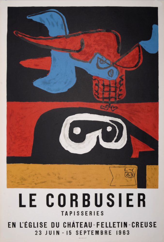 Lithograph Le Corbusier - Tapisseries (en l'église de Château-Felletin-Creuse), 1963