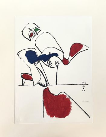 Lithograph Le Corbusier - Taureau XVII