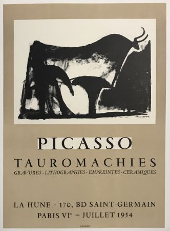 Lithograph Picasso - Tauromachies