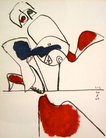 Lithograph Le Corbusier - Taurus XVII