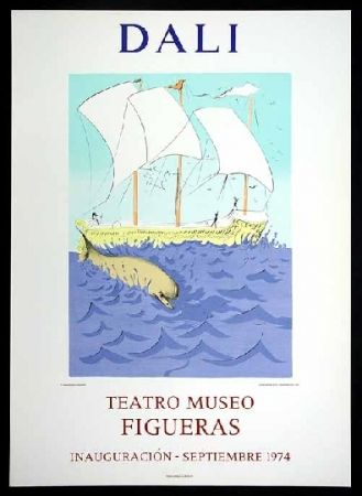 Poster Dali - Teatro Museo Figueras.