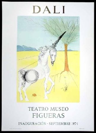 Poster Dali - Teatro museo Figueras 