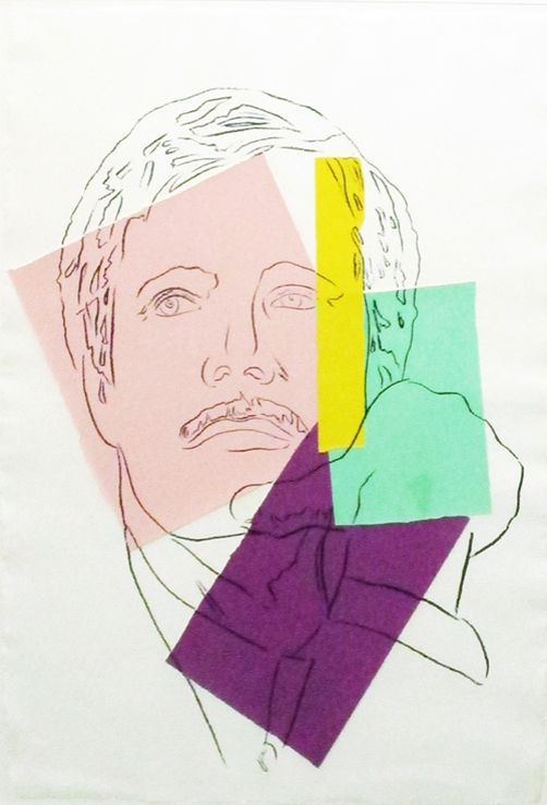 Screenprint Warhol - Ted Turner