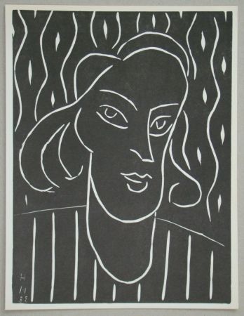 Linocut Matisse - Teeny, 1938