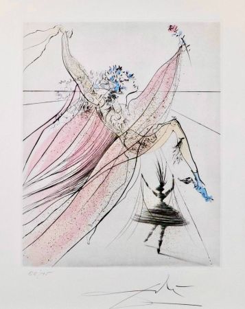 Etching Dali - Terpsichore 