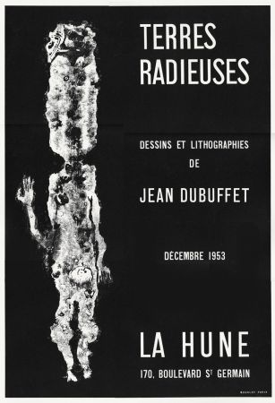 Lithograph Dubuffet - Terres Radieuses