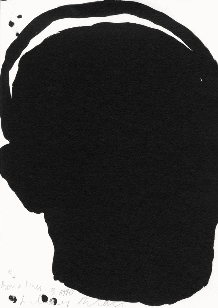Lithograph Blais - Tete