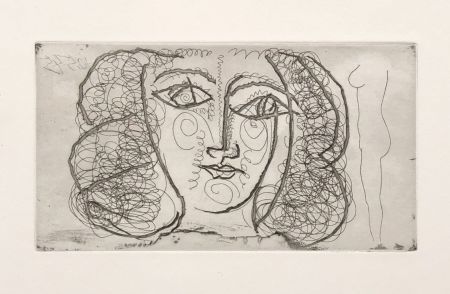 No Technical Picasso -  Tete de femme de face (Small)) 