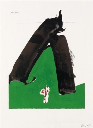 Screenprint Motherwell - The Basque Suite: Untitled