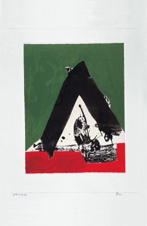 Screenprint Motherwell - The Basque Suite: Untitled