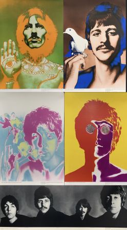 Offset Avedon - The Beatles (5 lithographs)