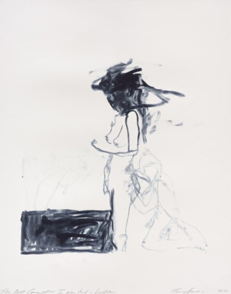 Lithograph Emin - The Best Conversation I ever had – Laughter