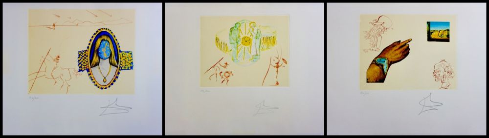 Etching Dali - The Cycles of Life Complete Suite
