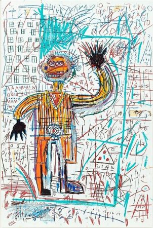 Screenprint Basquiat - The Figure Portfolio