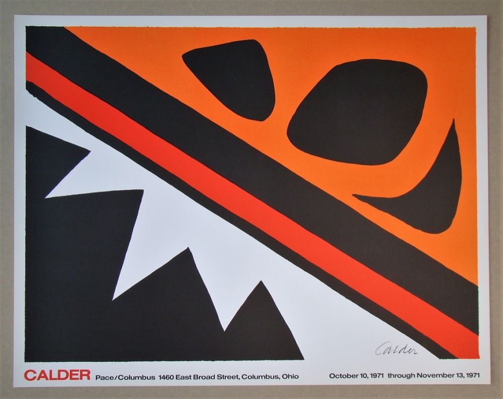 Poster Calder - The frog and the saw