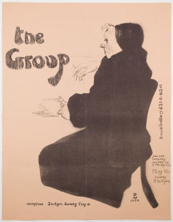 Lithograph Levine - The Group