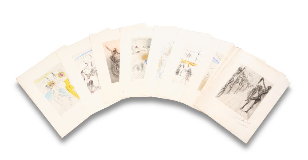 Drypoint Dali - The Hippies