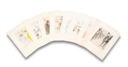 Drypoint Dali - The Hippies