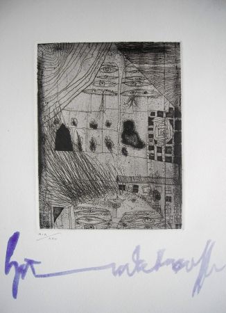 Engraving Hundertwasser - The international avant garde 4